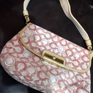 COACH MULTICOLORED SHOULDERBAG